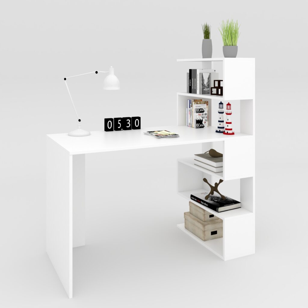 Письменный стол Open shelf 750х1200х550 мм Белый