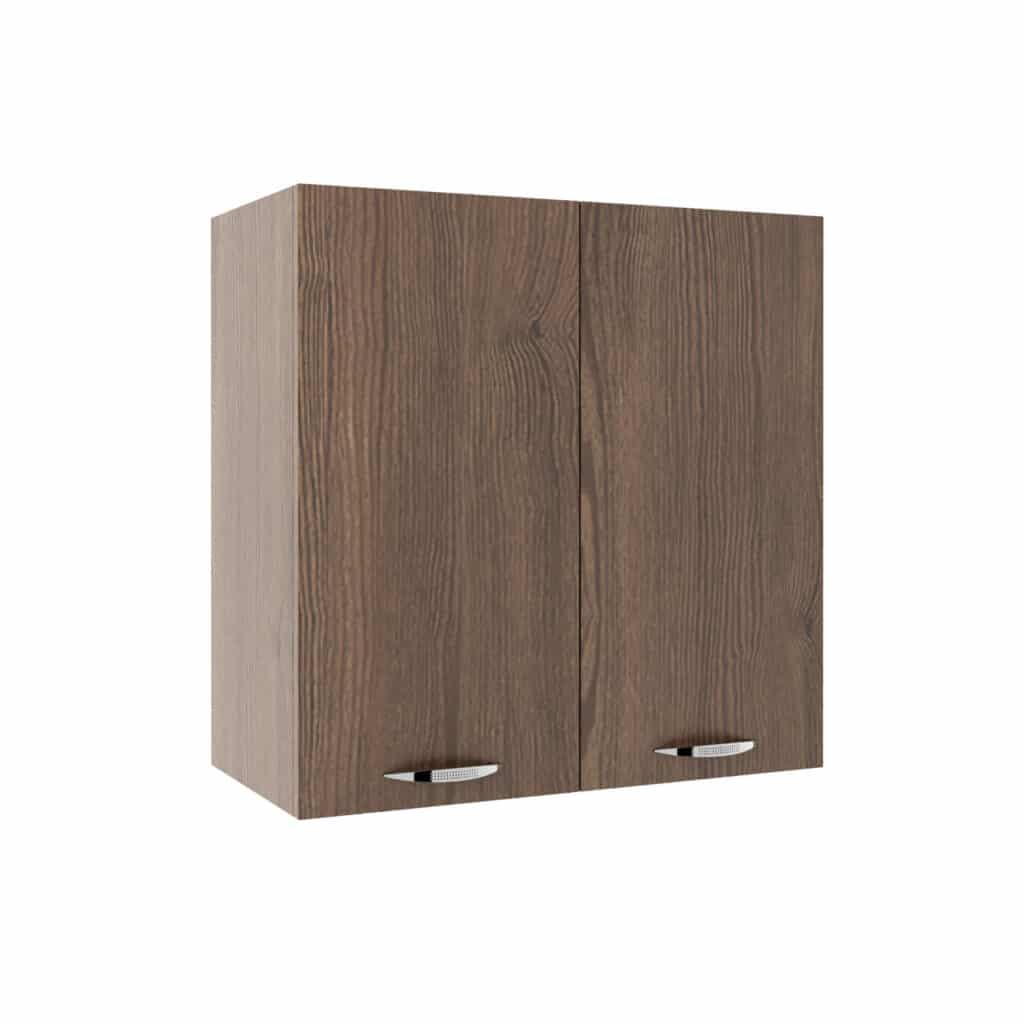 Шкаф верхний МК Compact 600Х600х300мм Дуб Родос темный