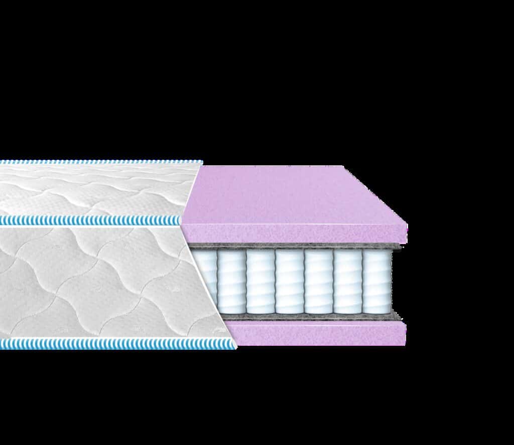 Ортопедичний матрац BRAVE “spring foam” ЖАККАРД