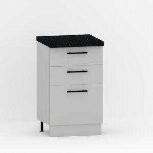 Шкаф нижний с 3 ящиками 860х500х440