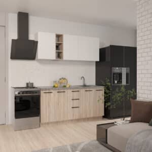 Кухня Стиль Comfort 1.6 м Дуб Сонома/Білий