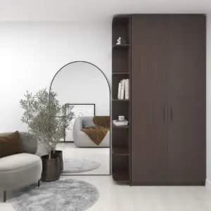 Приставная угловая полка для шкафа 2400х400 мм