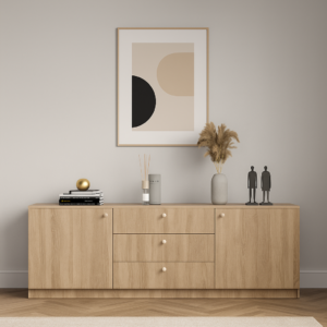 Комод Макс с ящиками и тумбами 600х1800х420 мм