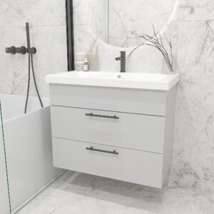 Тумба с умывальником для ванной комнаты 650×800×450 мм