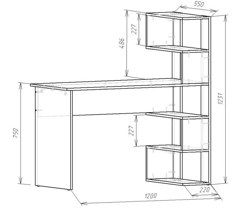 схема СП-shelf