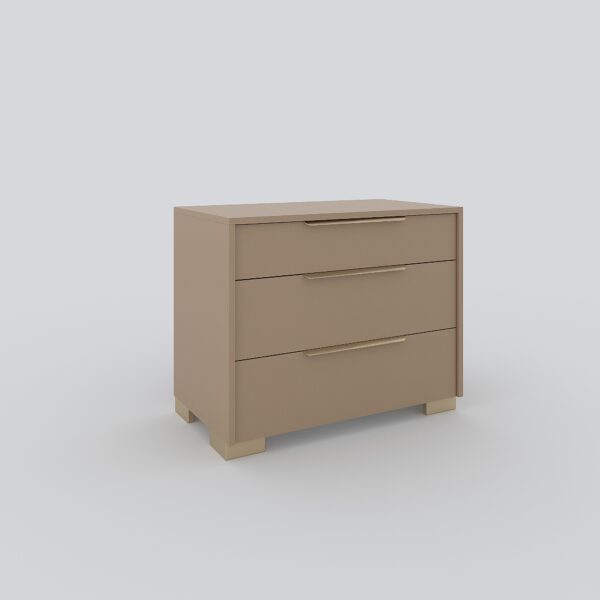 Комод на 3 ящика 650X800X450 мм Рона