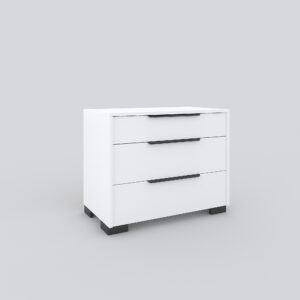 Комод на 3 ящика 650X800X450 мм Рона