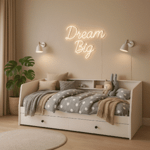 Детская кровать с ящиками Sleep well деревянное основание + ламели 800х2040х1000 мм