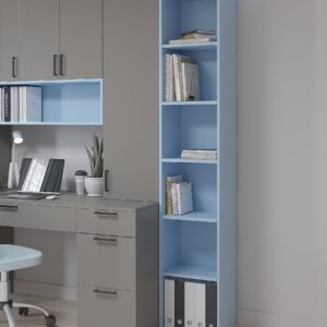 Стелаж книжковий/полиця напольна 2100*400*300 мм Анхель