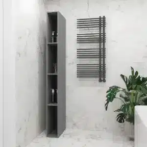 Стеллаж с открытыми полками для ванной комнаты/прихожей/детской 2000х200х450 мм