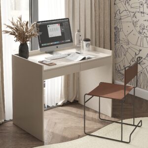 Письменный стол с бортиками и двумя ящиками 800×1000×600 мм