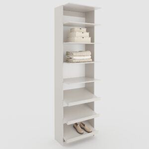 Модуль гардеробний з полицями 2431х500 мм